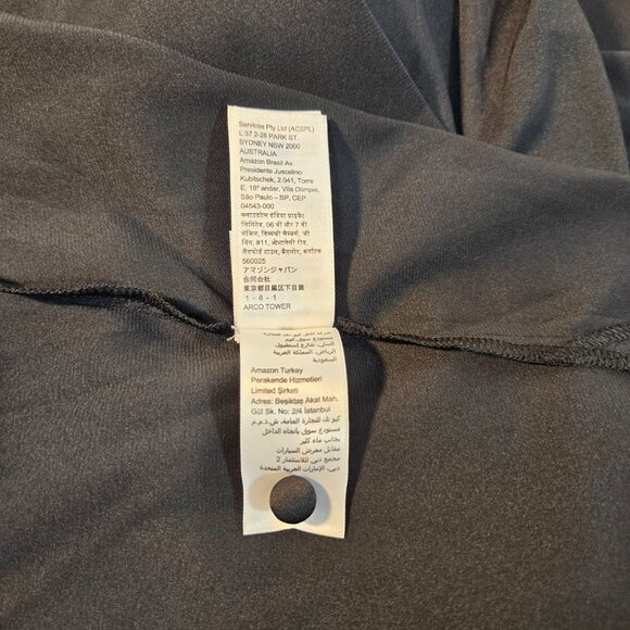 THE DROP Minimalist Basic Black Stretch Satin Shirt Tunic Top Size 4X New NO Tag - Picture 13 of 16